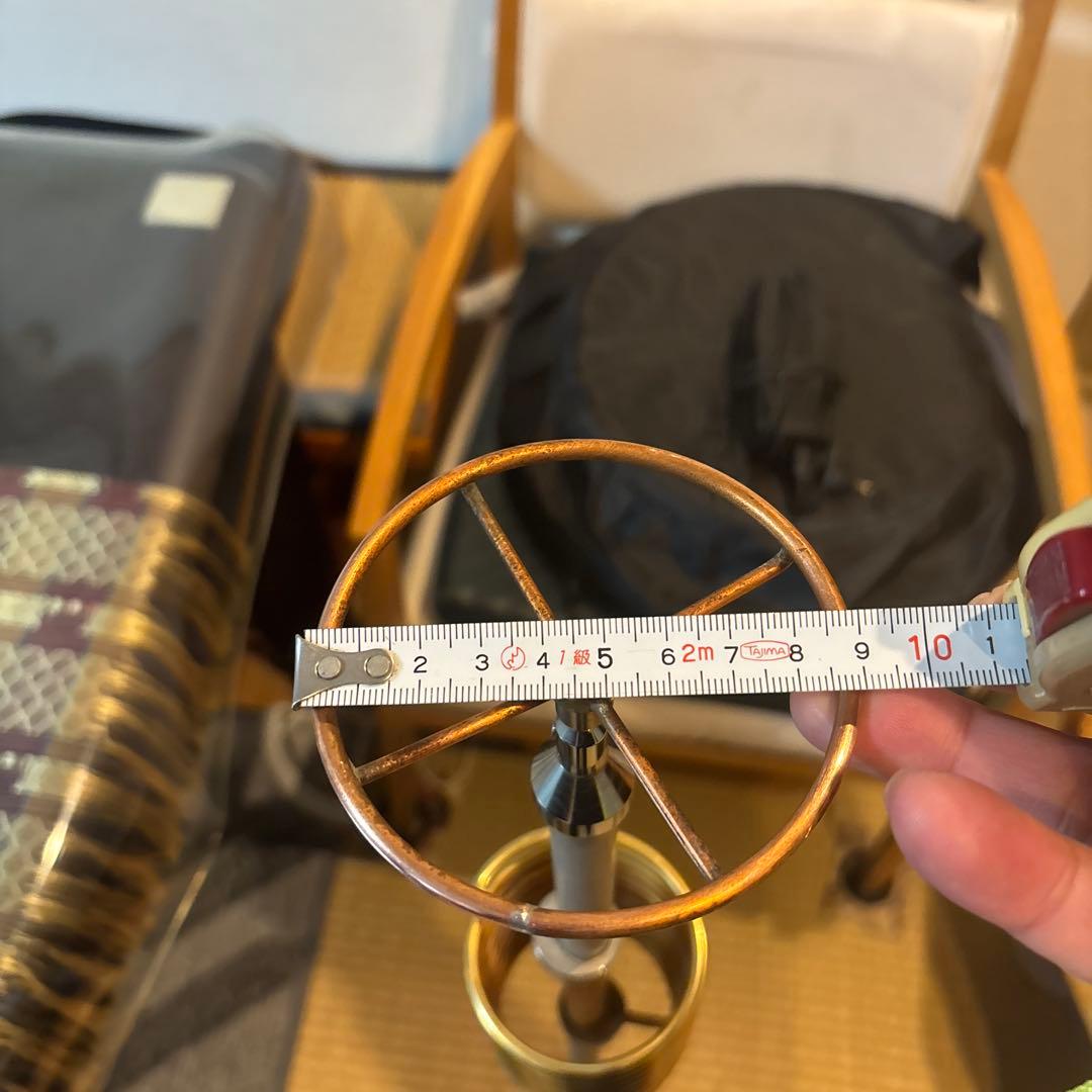 コイルアンテナ 金属製 デコトラ　ufoアンテナ 当時物CB無線