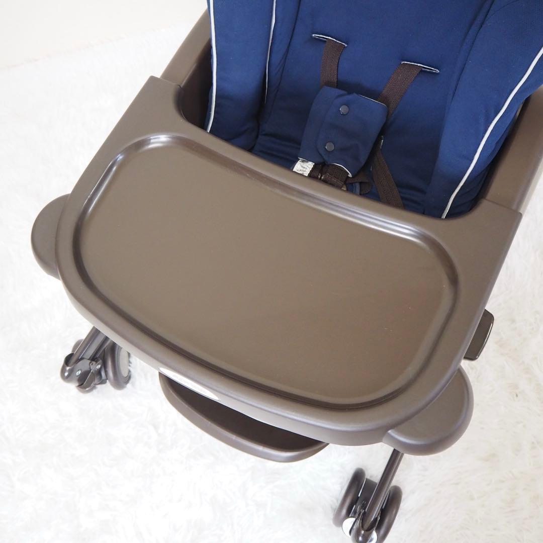 美品 アップリカ ユラリズム スマート ハイローチェア 新生児 ナイトスターズ