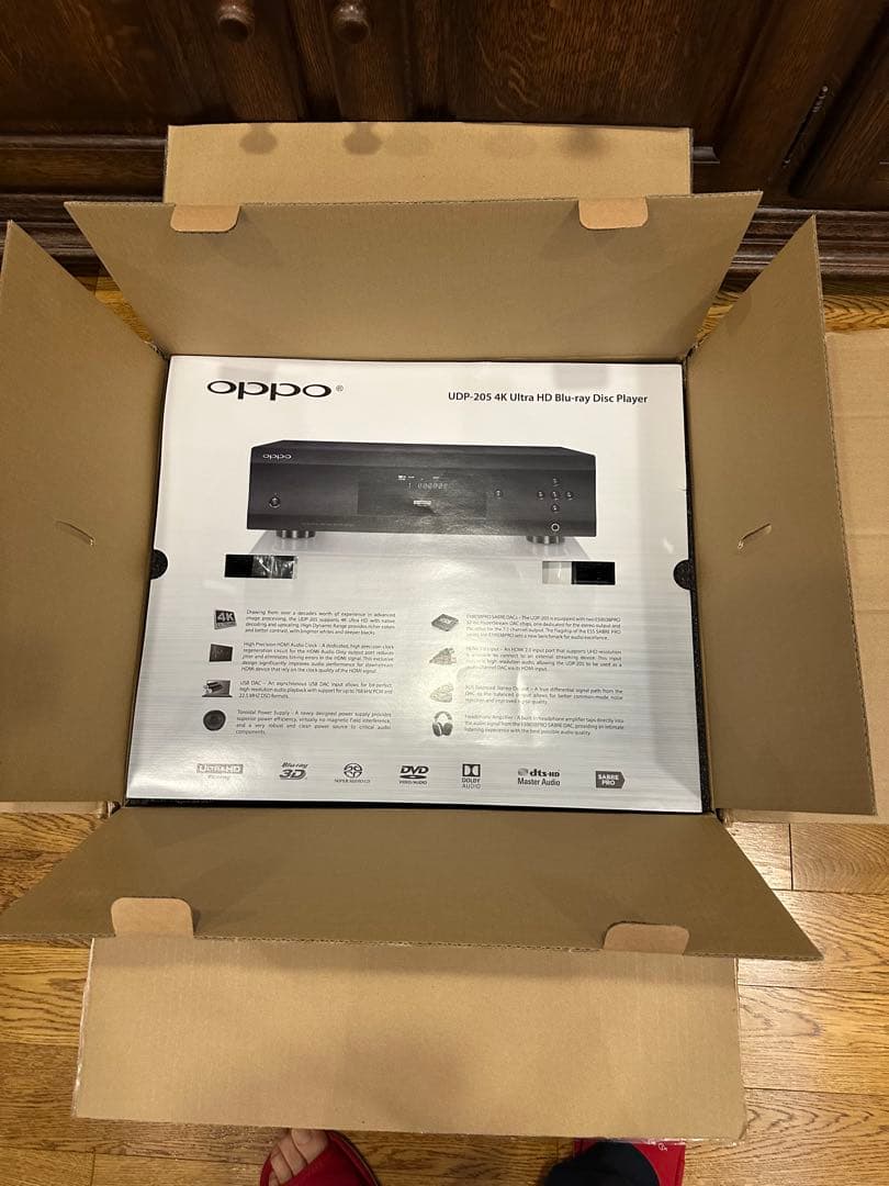 極上美品 OPPO UDP-205 4K UHD プレーヤー 元箱付きオッポ