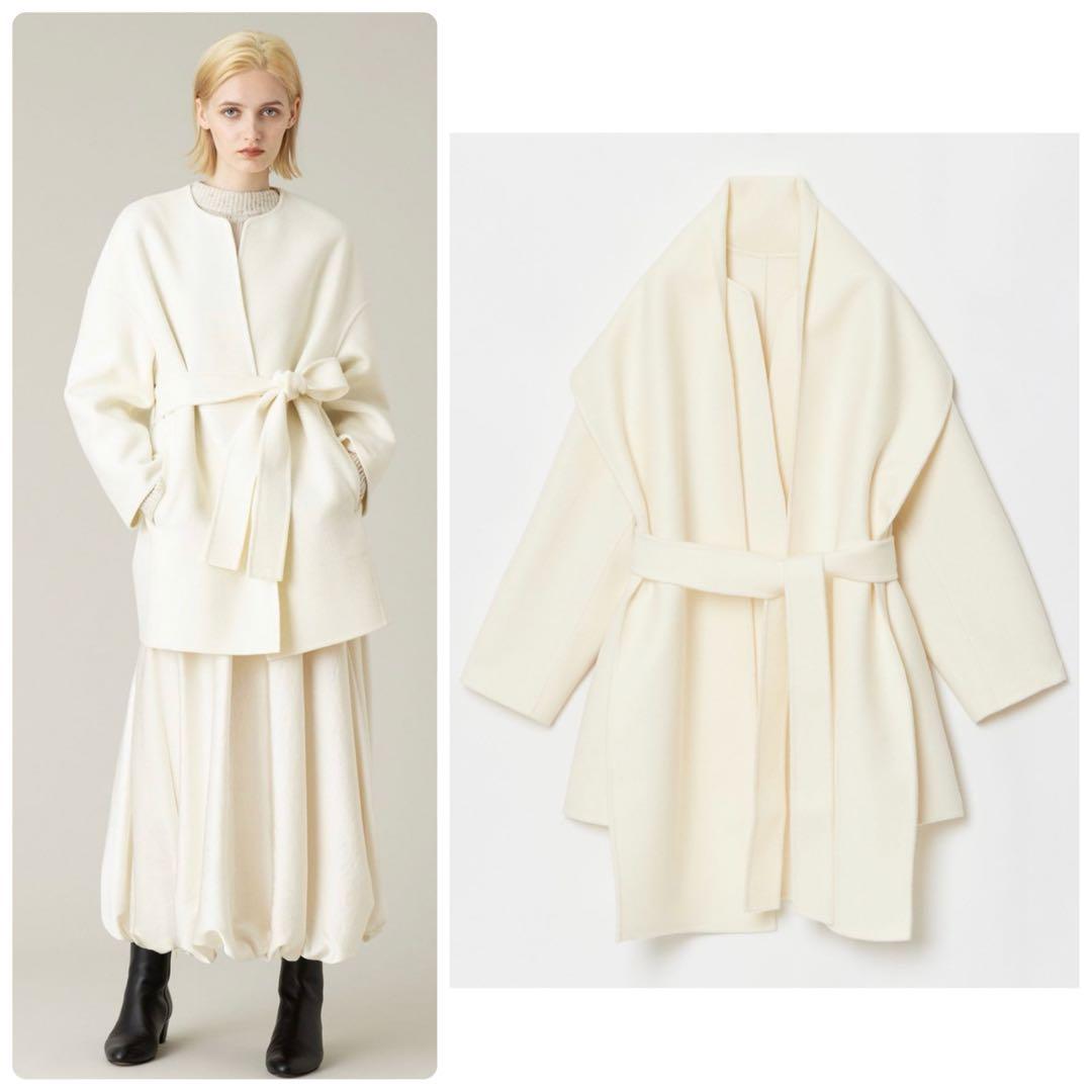 新品✨　LOULOU WILLOUGHBY シャルムビーバーリバーミドルコート