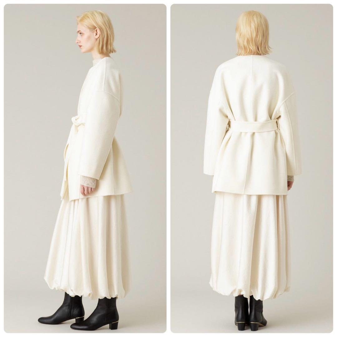 新品✨　LOULOU WILLOUGHBY シャルムビーバーリバーミドルコート