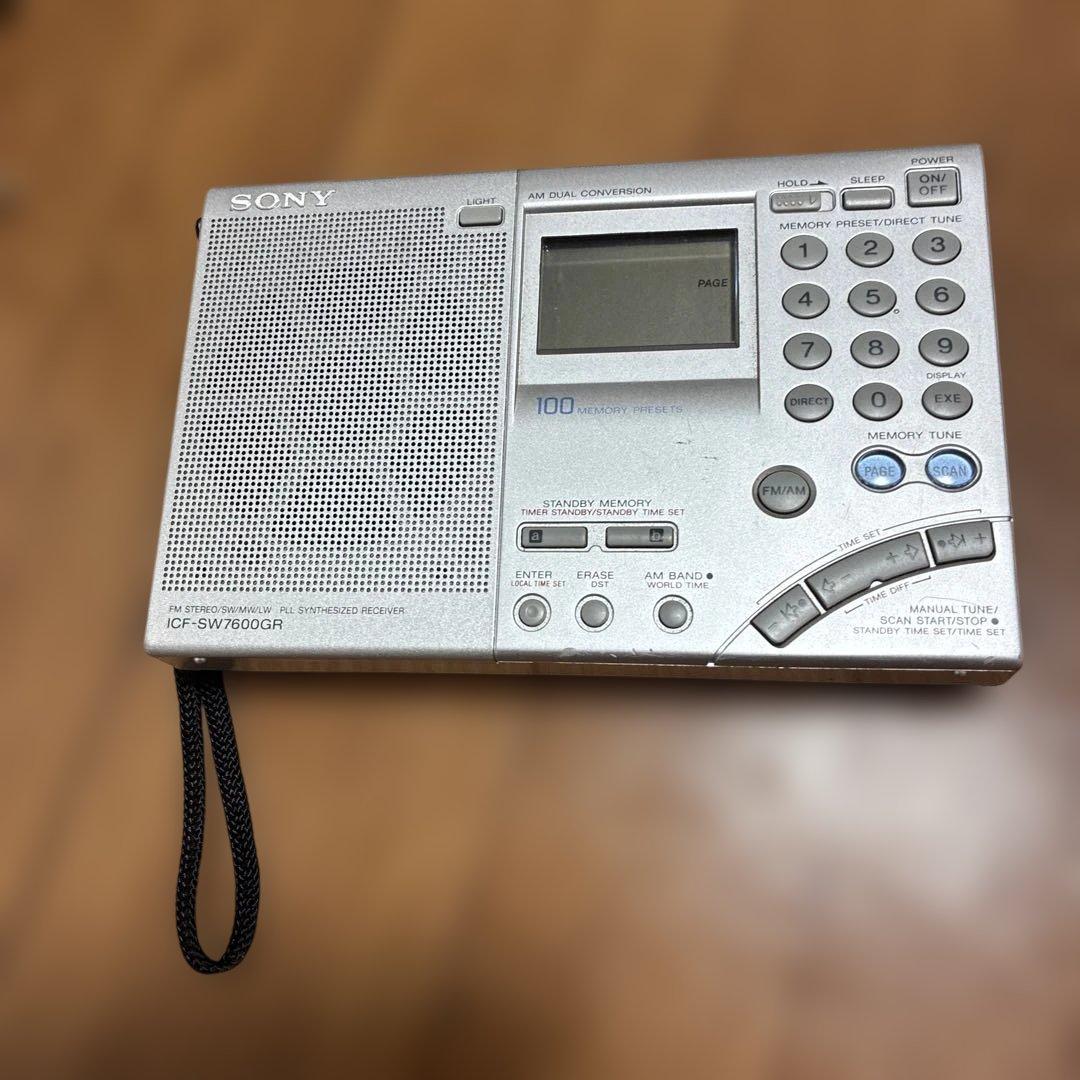SONY ICF-SW7600GR 短波ラジオ