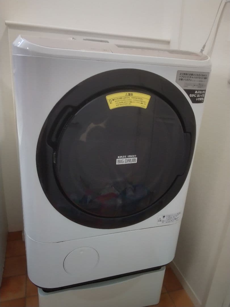 2019年製 日立 ビッグドラム BD-NV120CR 12kg/6kg 右開き