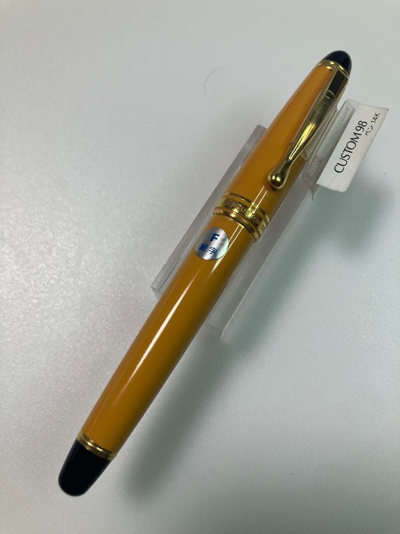 PILOT パイロット カスタム98　ダークイエロー　F-nib