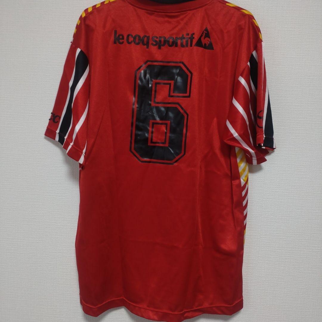 1999年2000年名古屋グランパスエイト 背番号6サイン入ユニフォーム山口素弘