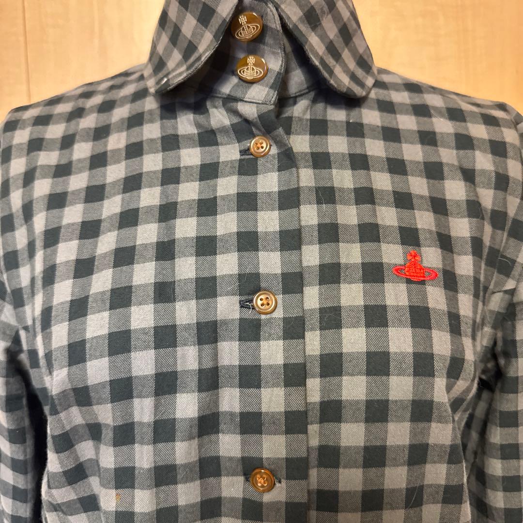 ♡美品♡Vivienne Westwood長袖　チェックブラウス
