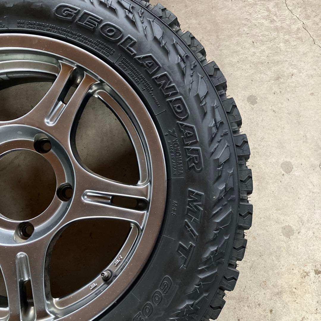 「SSJレーシング サムライ」のジムニー用ホイール GEOLANDAR セット