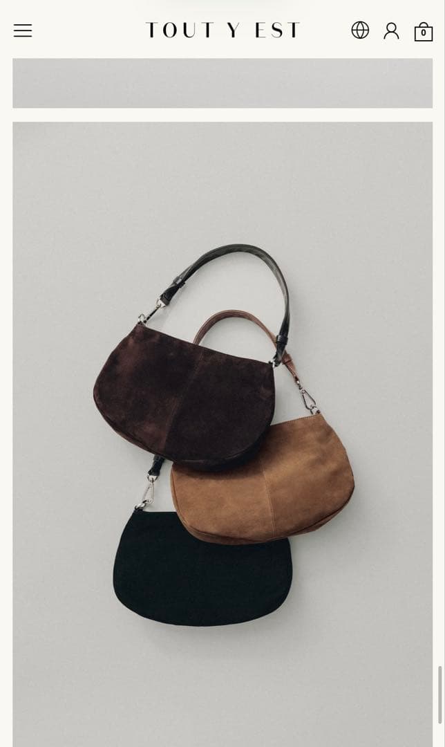 よりよりTOUT Y ESTトゥティエ SACNACELLEMINI