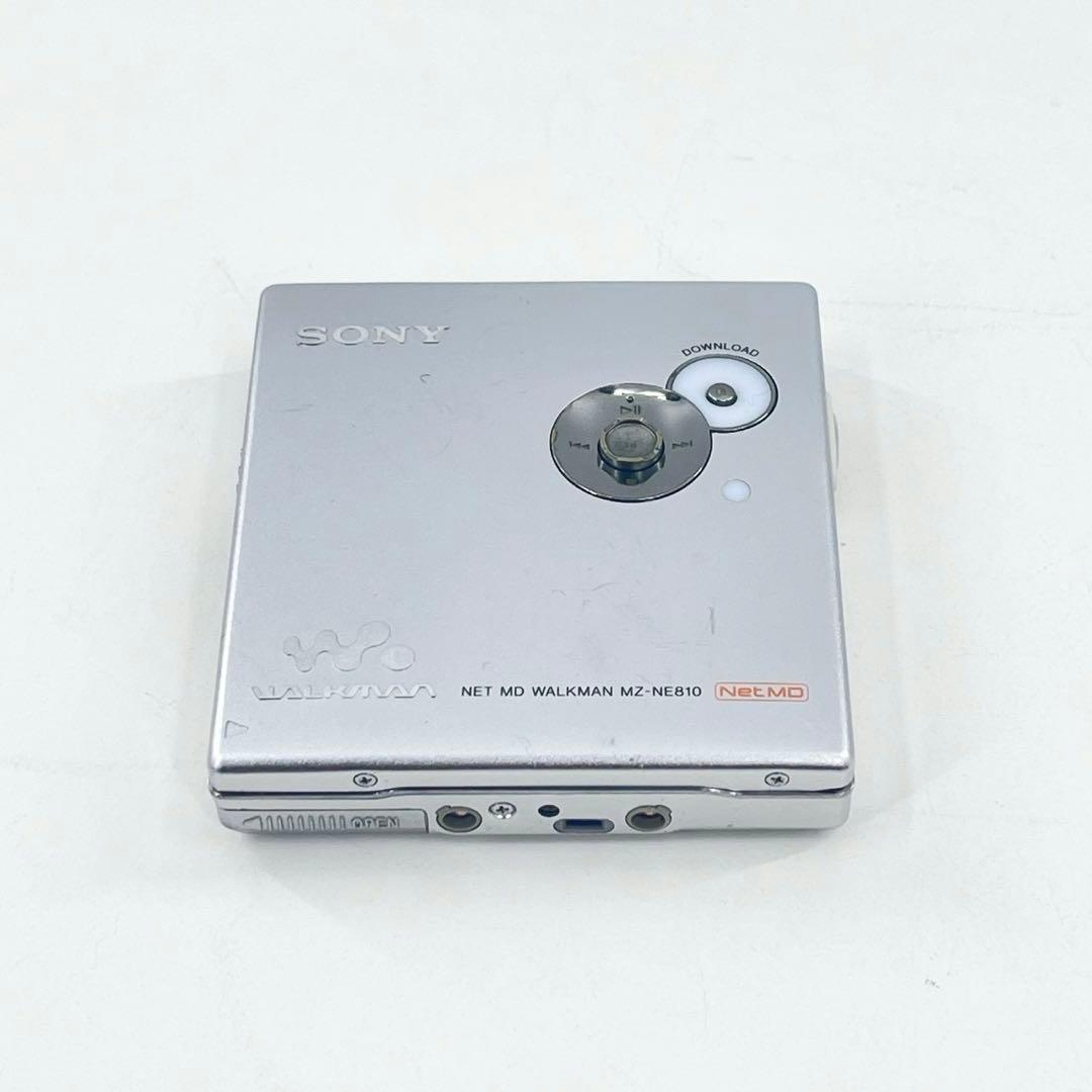 SONY MZ-NE810 MDウォークマン NetMD USB対応 リモコン付
