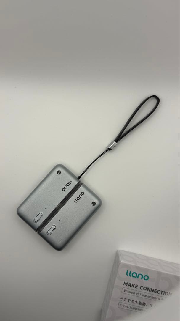 【美品】ワイヤレスHDMI送受信機セット グレー 【llano】
