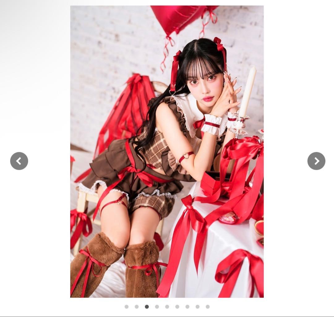 アイドルチョコレートメイド《ハロウィンコスプレ8点セット》Malymoon