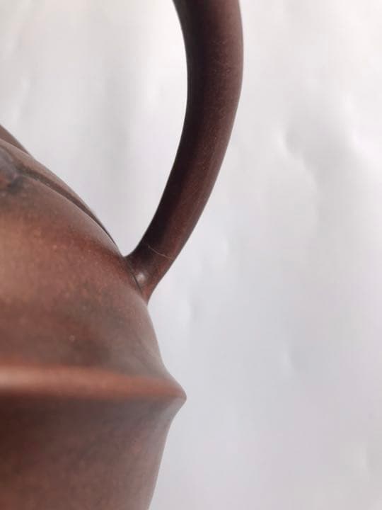 骨董 宜興朱泥急須 八三老人邵盤珍製