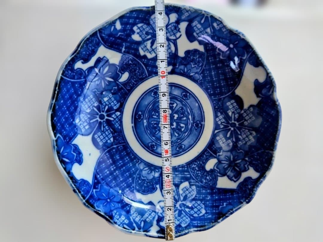 明治時代の古伊万里印判なます皿13枚