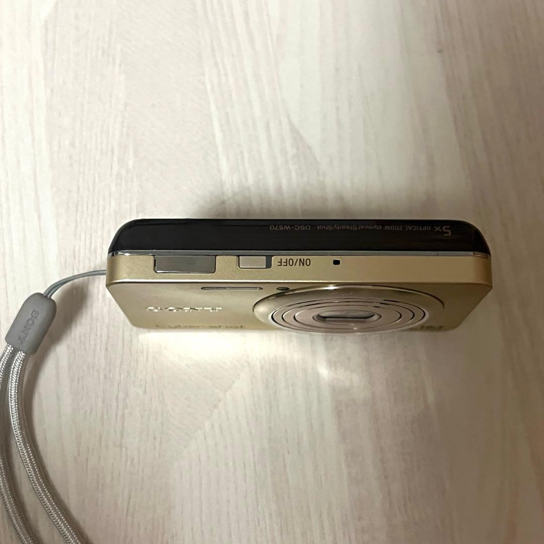 SONY Cyber Shot 16.1 DSC-W570ゴールド