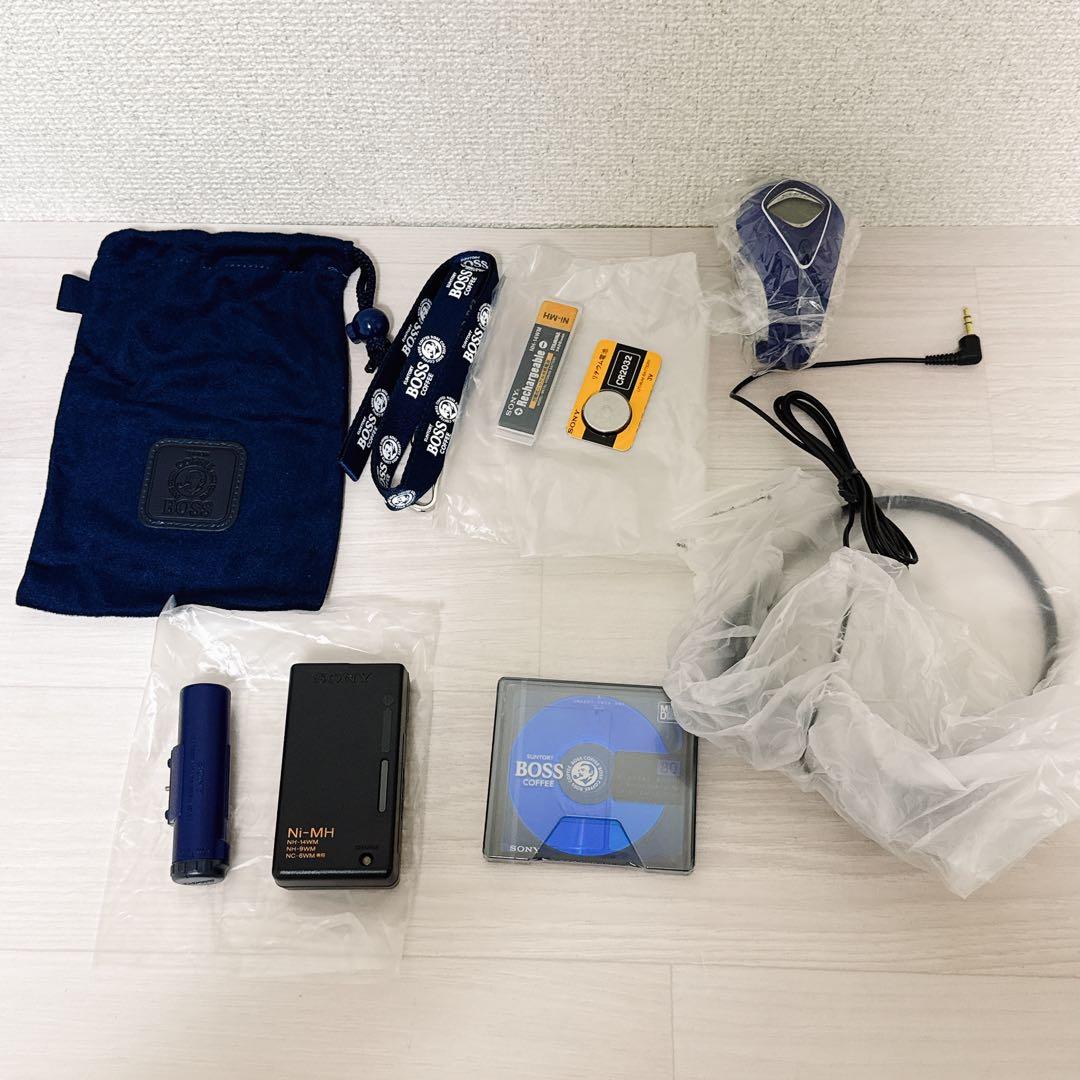 2004【未使用】SONY MDウォークマン MZ-E7W BOSS 限定