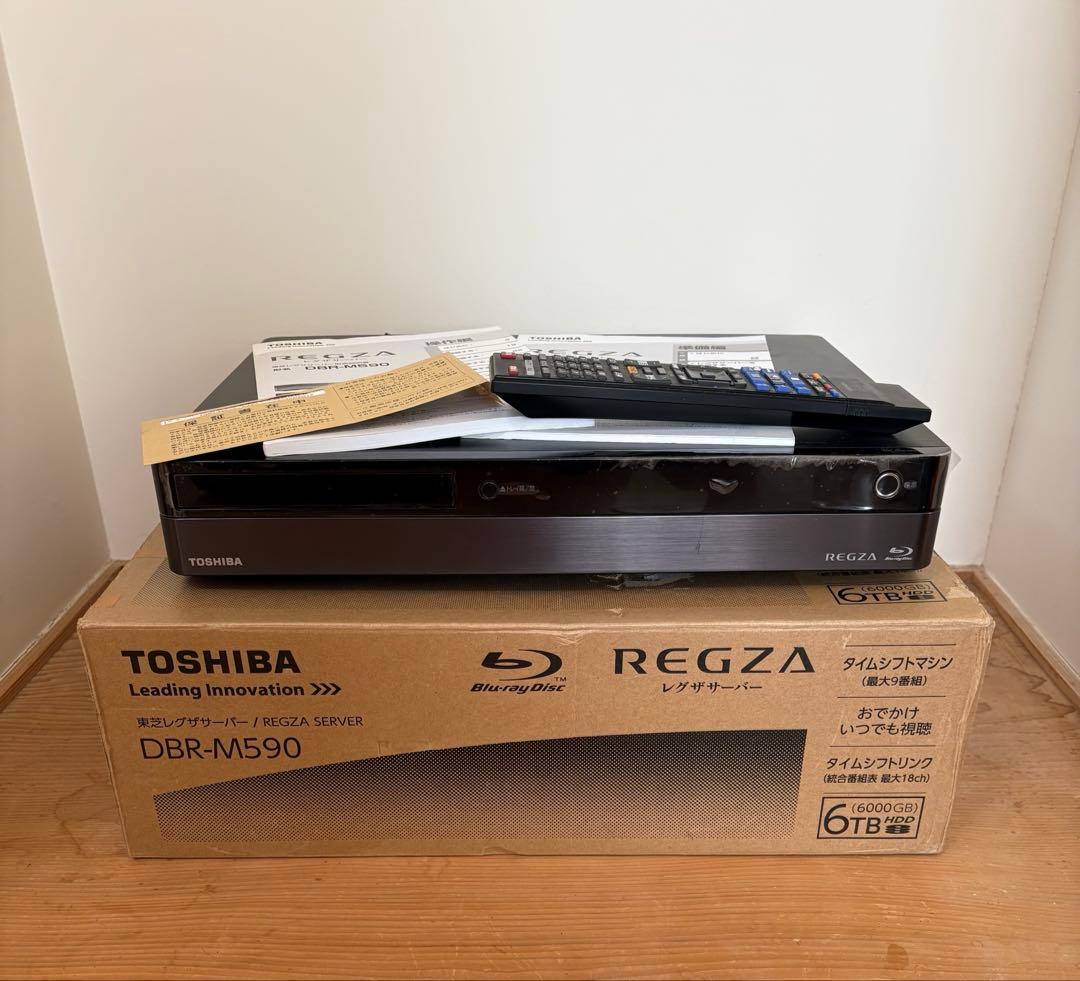 TOSHIBA REGZA DBR-M590 6TB タイムシフト