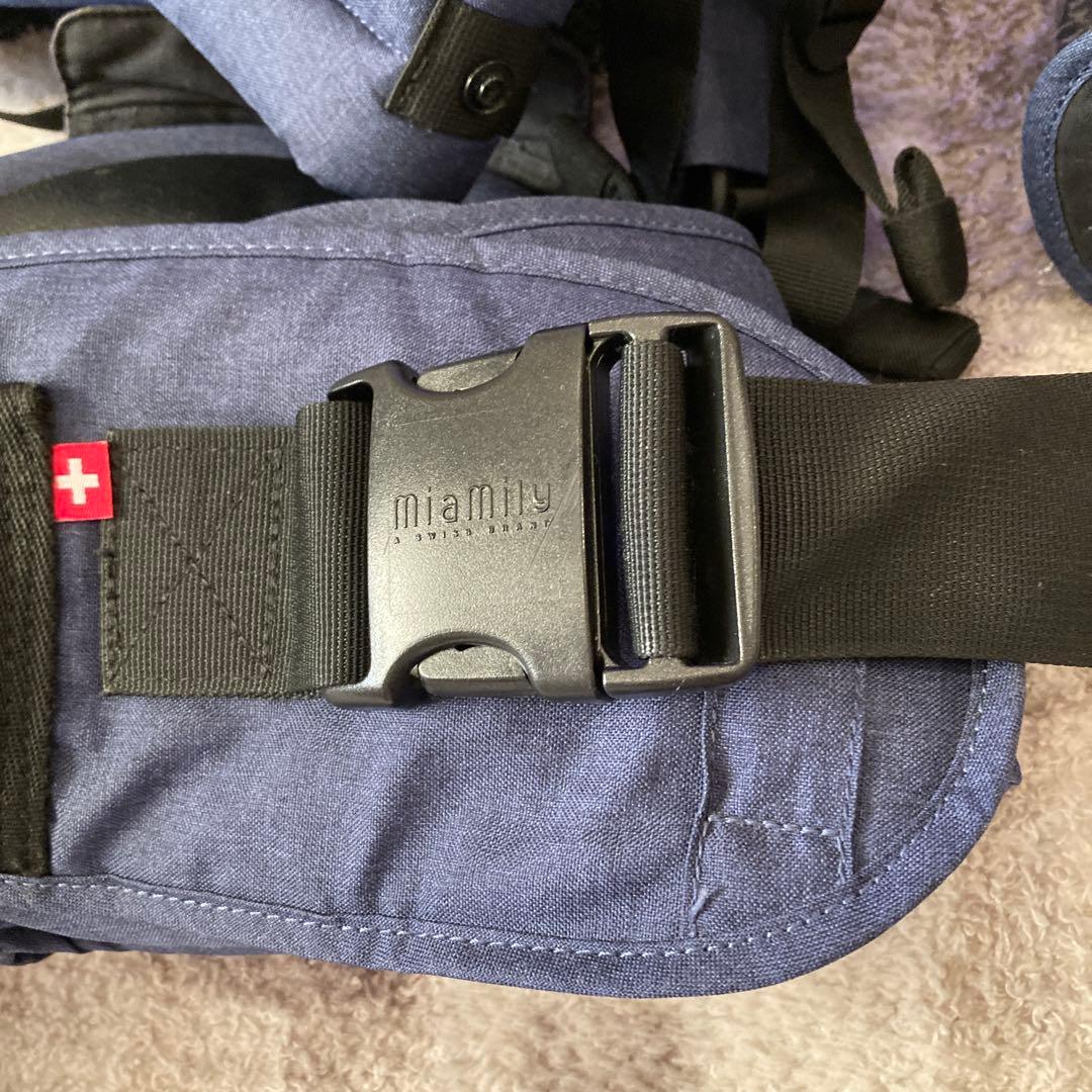 【専用品】miamily Hipster Plus 抱っこ紐 ネイビー