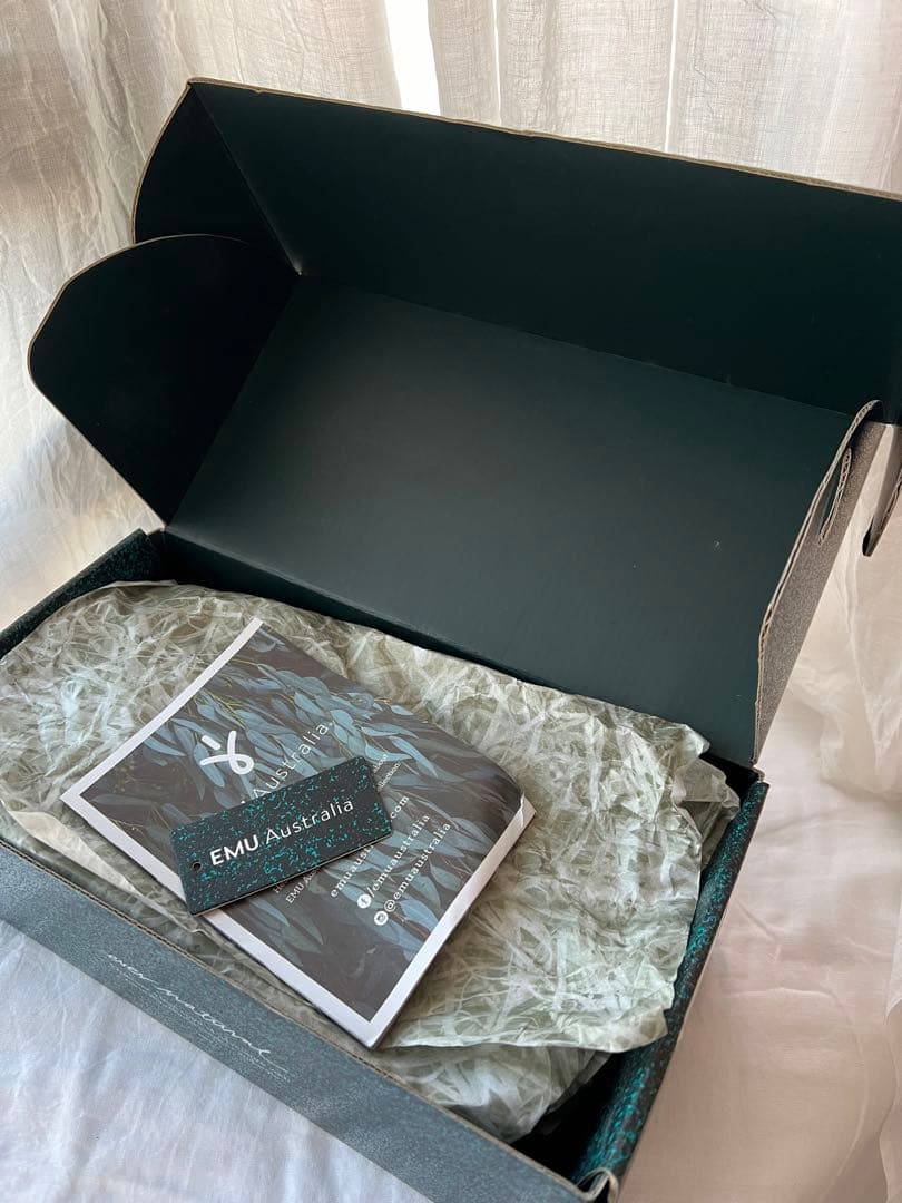 美品　EMU エミュー　モカシン　23㎝ ブーツ　ムートン