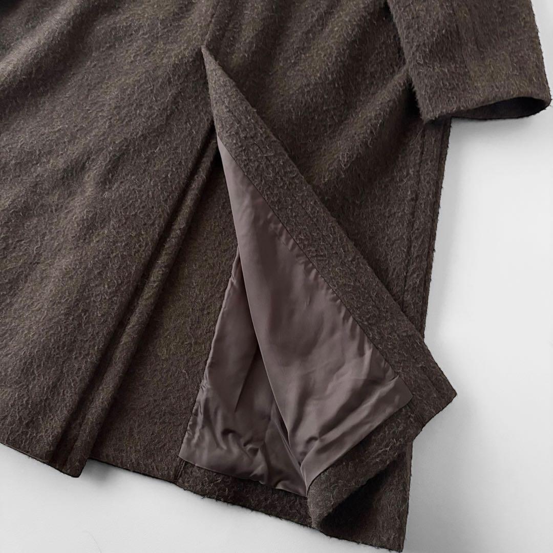 定価64,900円　デミルクスビームス　ナッピングウール　ダブルブレストコート