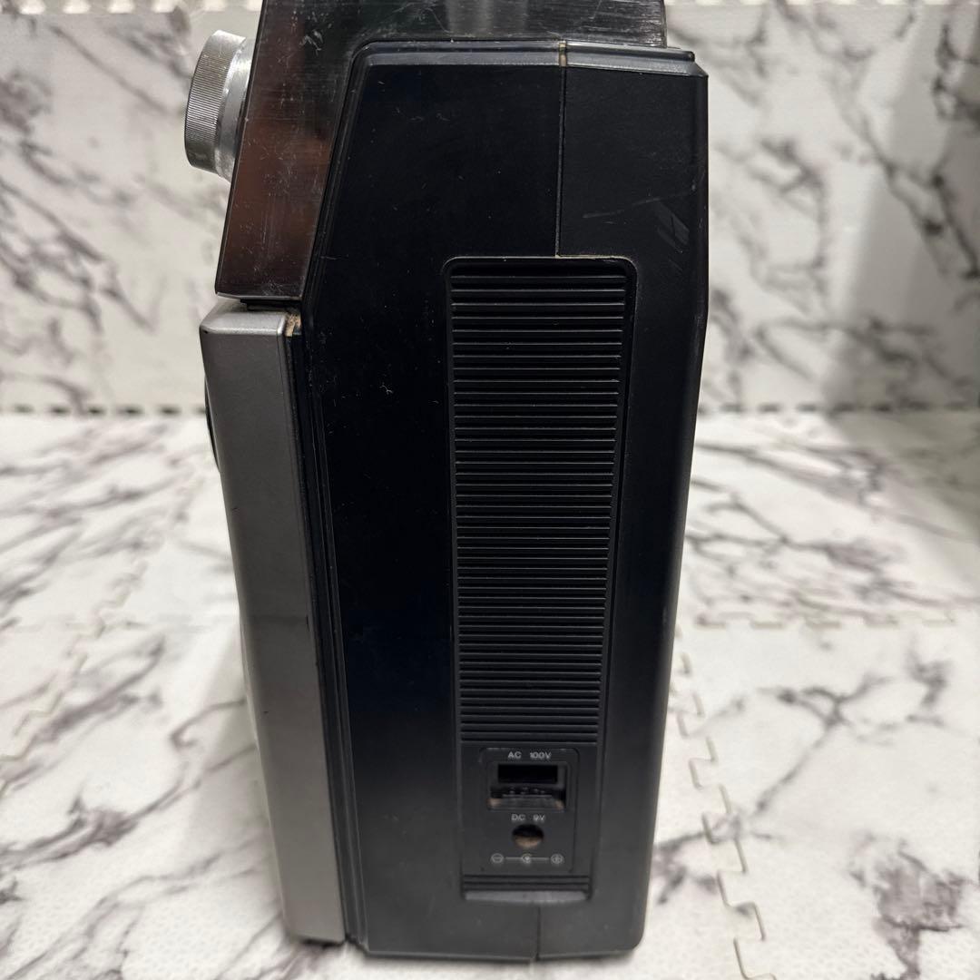 AIWA アイワ 大型ラジカセ CS-80 昭和レトロ ラジカセ通電確認品