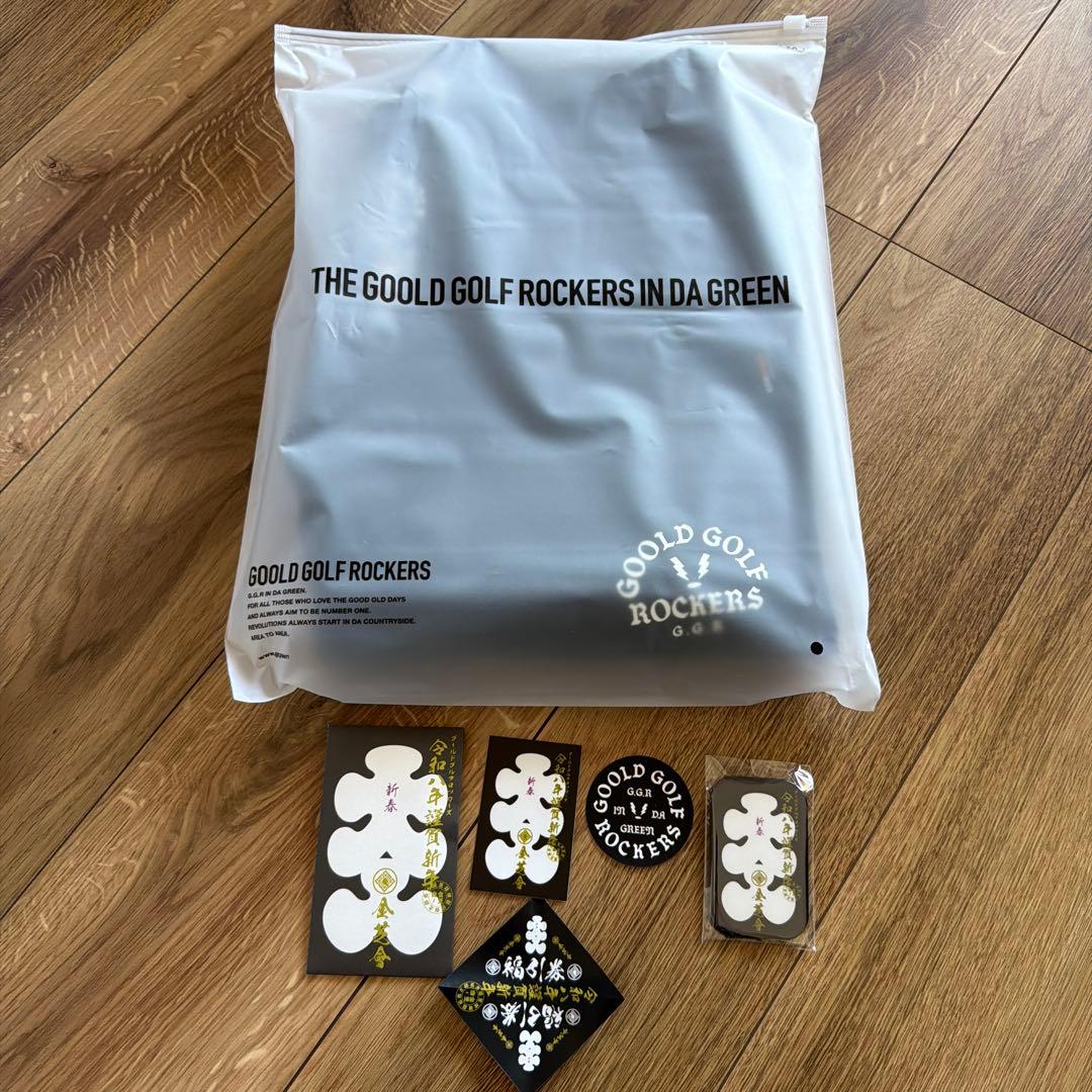 GOOLD GOLF ROCKERS OG LOGO SWEAT PANTS 黒