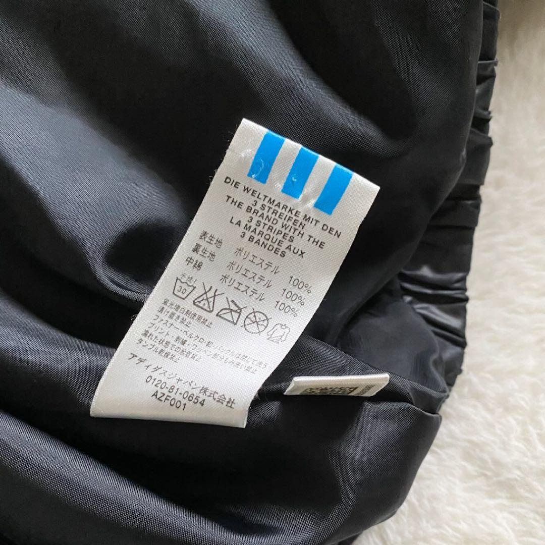 00s adidas パファージャケット　中綿　2way 黒　オーバーサイズ