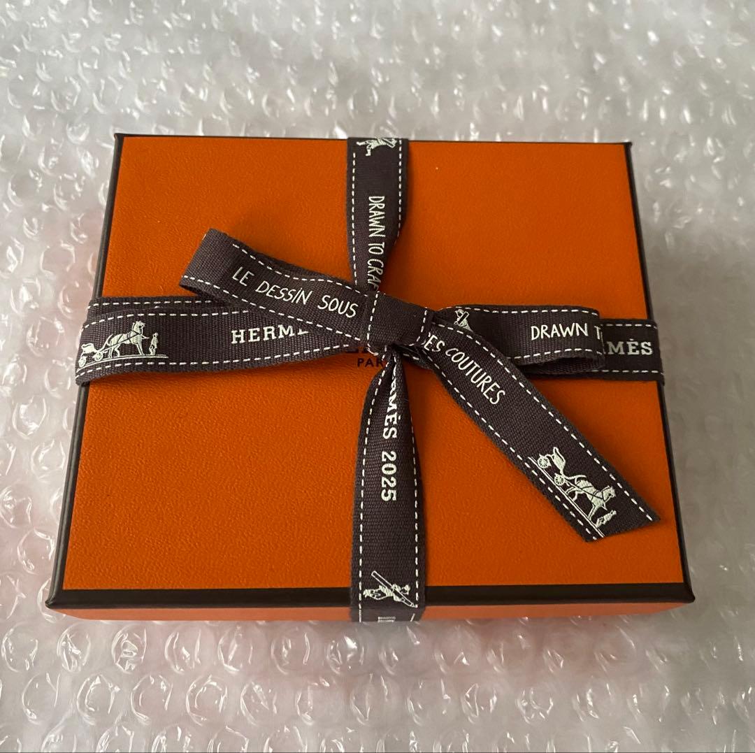 エルメス　ヘアアクセサリー　バレッタ　髪留め　エブリン　エヴリン　PM チャイ