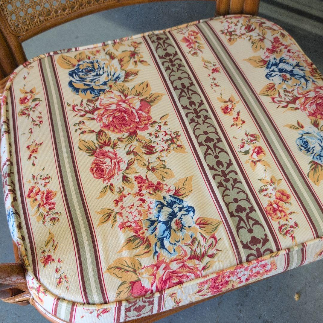 【美品】籐椅子