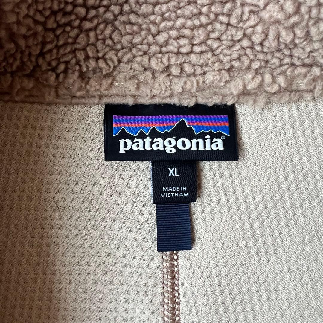 【patagonia】パタゴニア　XL　レトロX　フリースベスト　モジャブカーキ