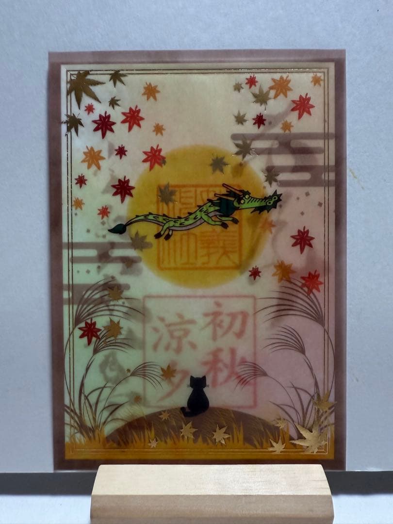 妙義神社 御朱印 片面サイズ 透かし御朱印 令和6年