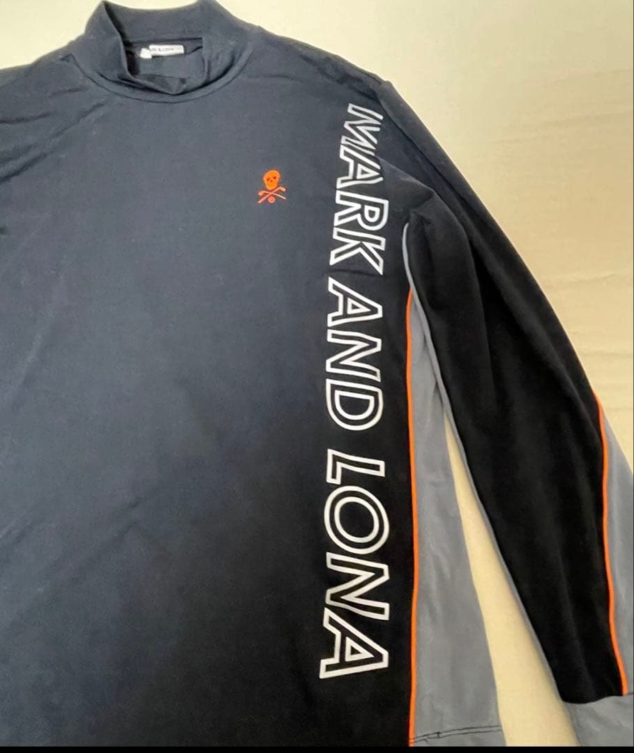 MARK&LONA 裏起毛モックネックインナー