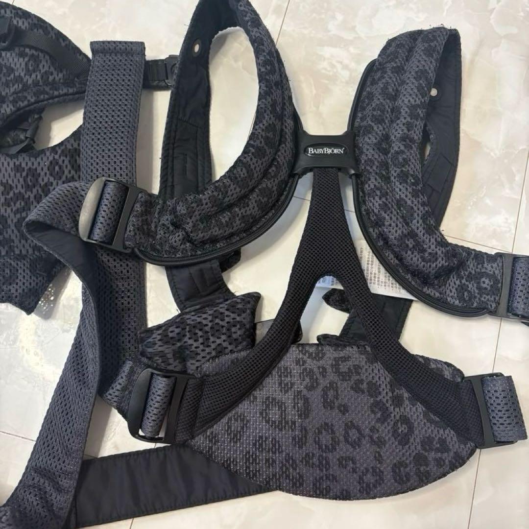 ベビービョルン 抱っこ紐 ベビーキャリアミニ ヒョウ柄 アニマル柄 メッシュ