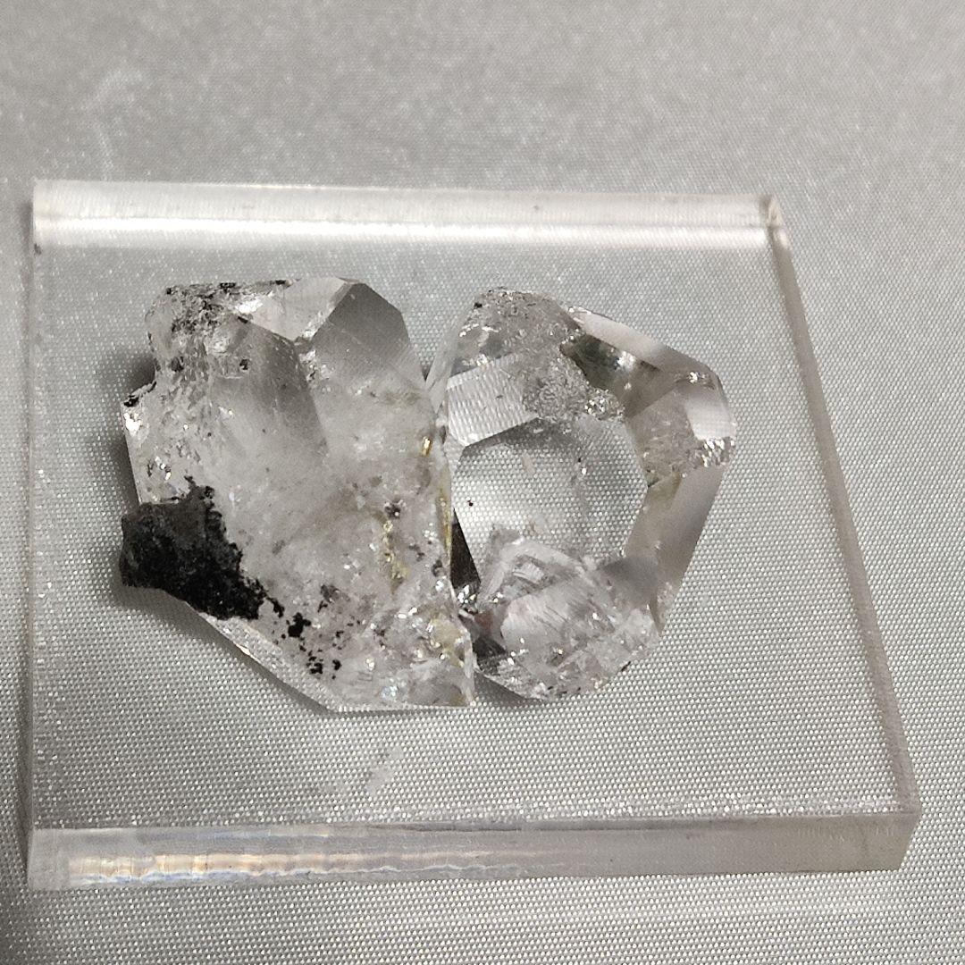 パワーストーン　天然石　原石　ハーキマーダイヤモンド　18 g　No.358