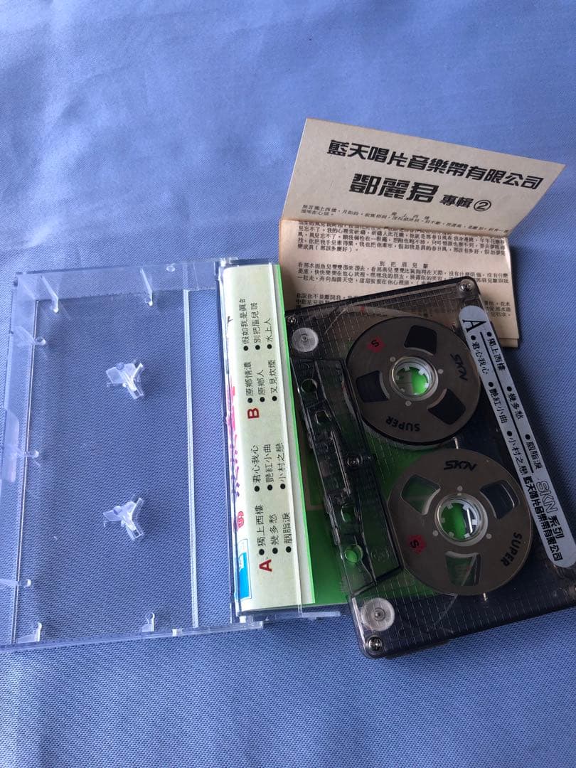 台湾のカセットテープ　レトロ 鄧麗君　テレサ・テン　淡淡幽情