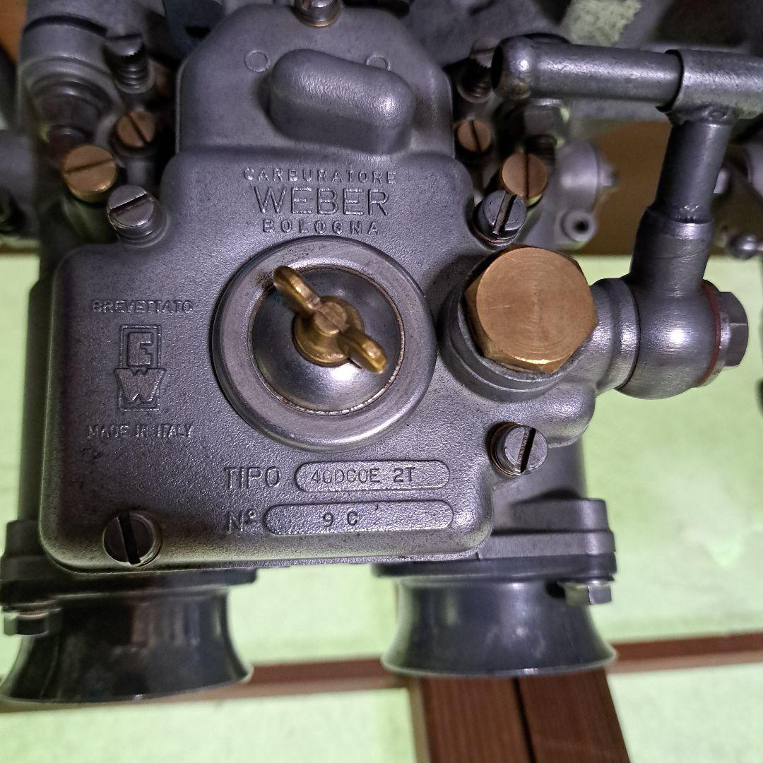 ウエ-バ-40パイK型エンジン用マニ付き