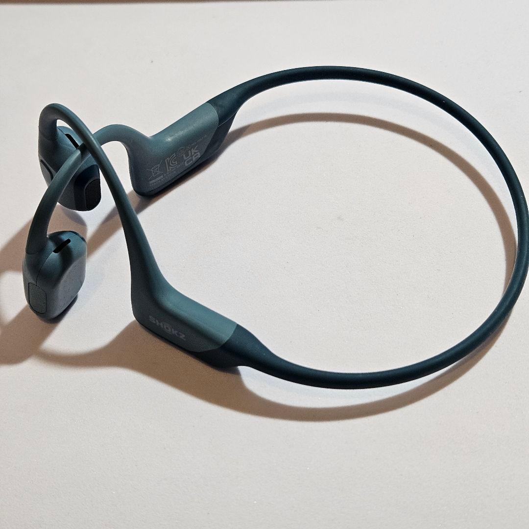 Shokz OpenRun S810 ブルー 骨伝導イヤホン 動作確認済