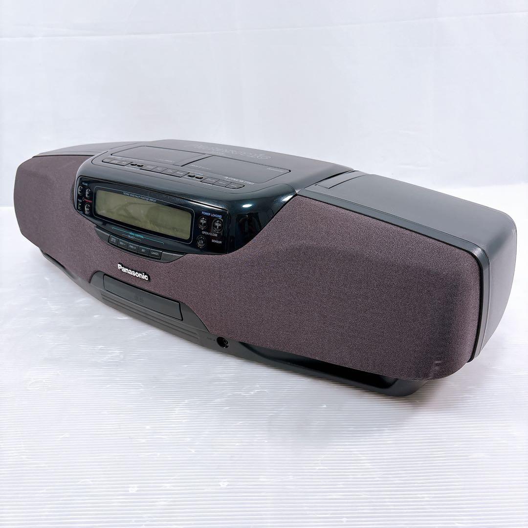 【美品】Panasonic パナソニック RX-DT901 CDダブルラジカセ
