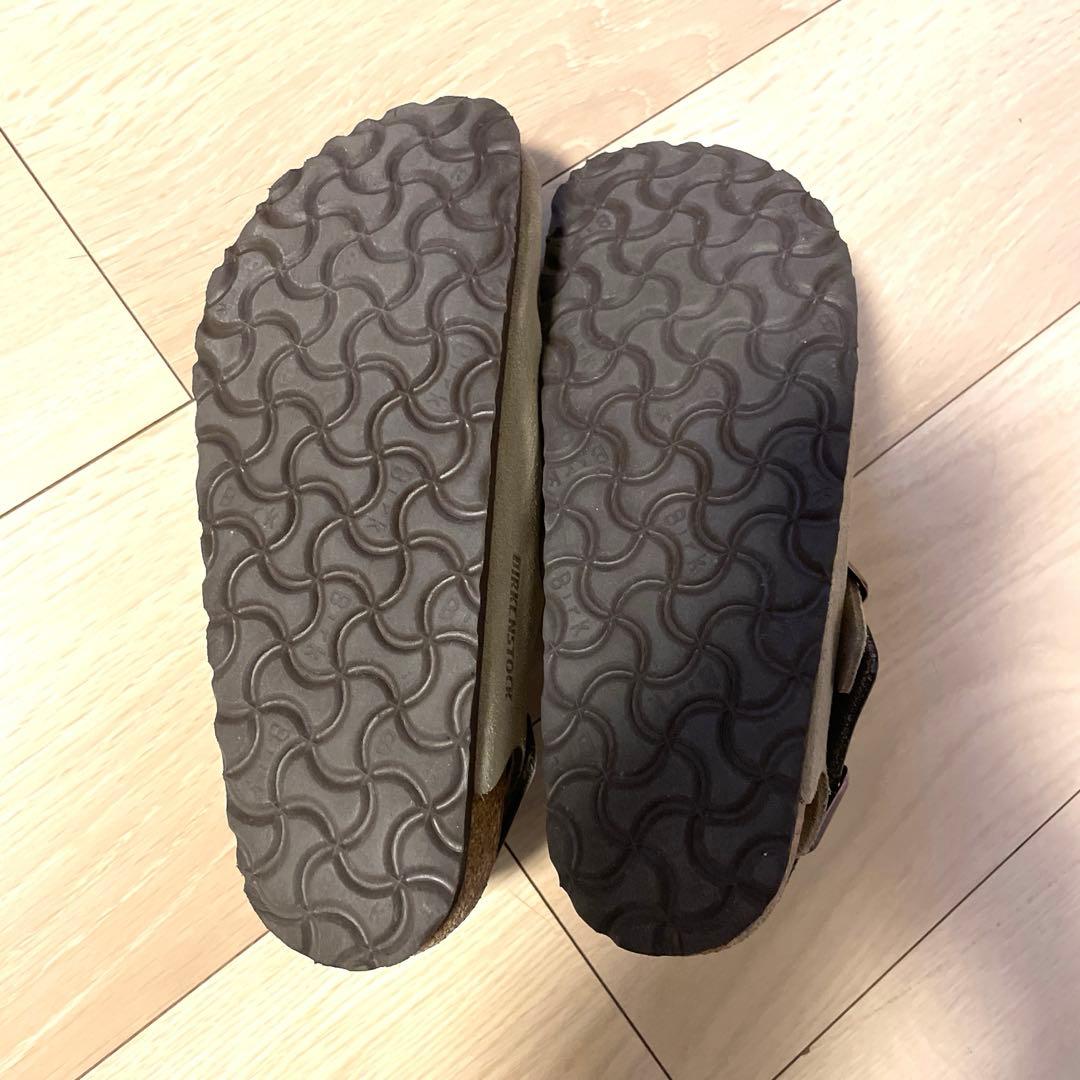 [美品]BIRKENSTOCK Tokio Suede レザートープ