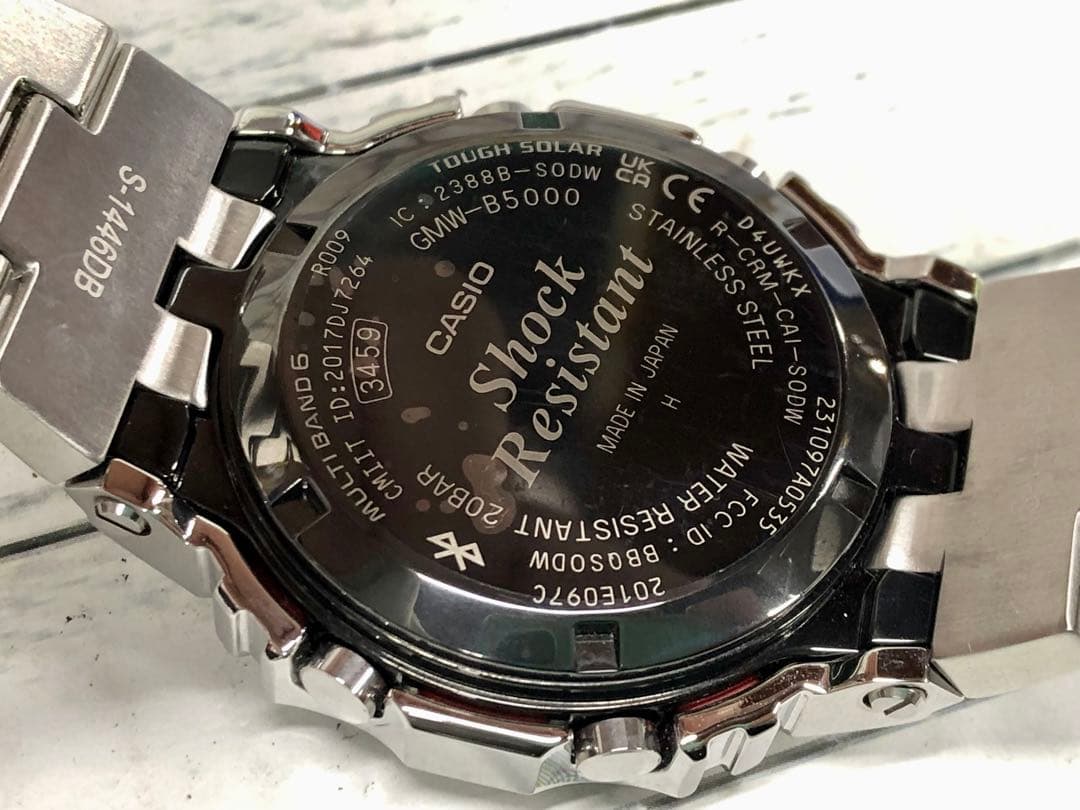 G-SHOCK GMW-B5000D-1JF フルメタル 電波ソーラー　6795