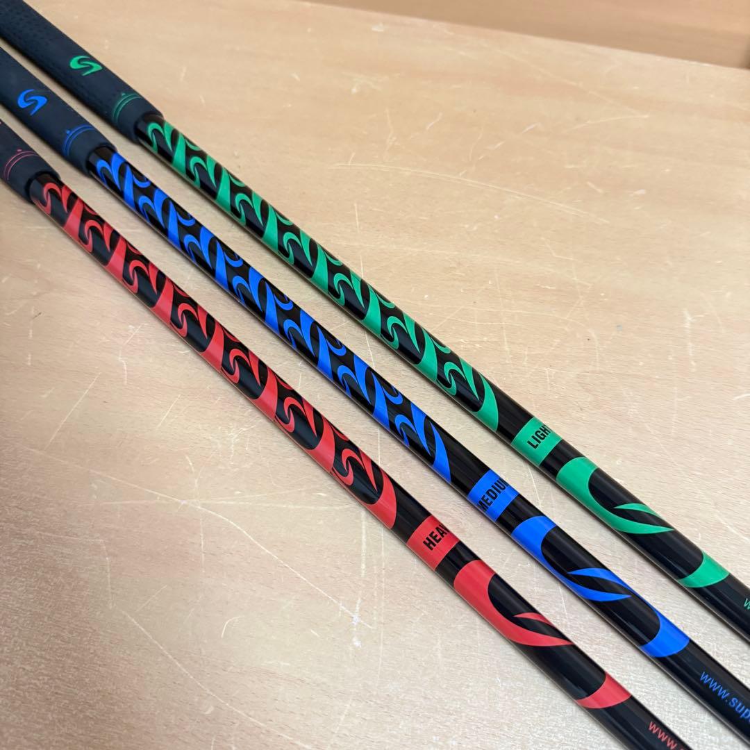 スーパースピードゴルフ スイング 練習用品 メンズ 3本セット 飛距離アップ