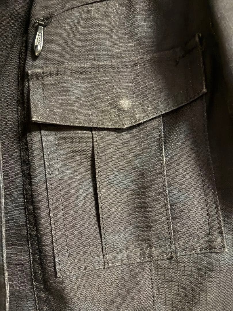 クシタニ フィンジャケット ブラックカモフラ/L