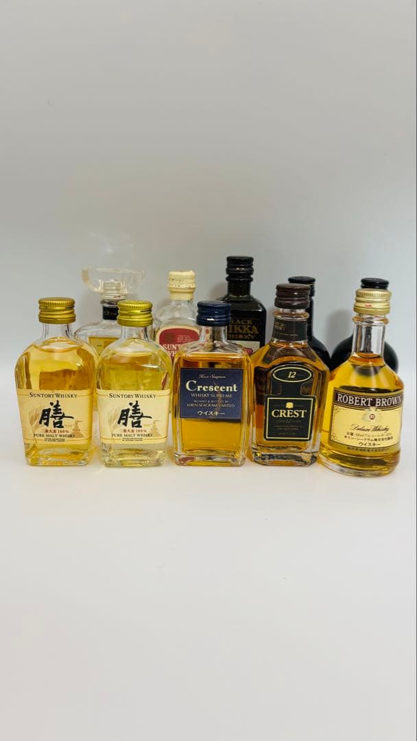 未開栓 ウイスキー サントリー 他 まとめ売り 33本 ミニボトル