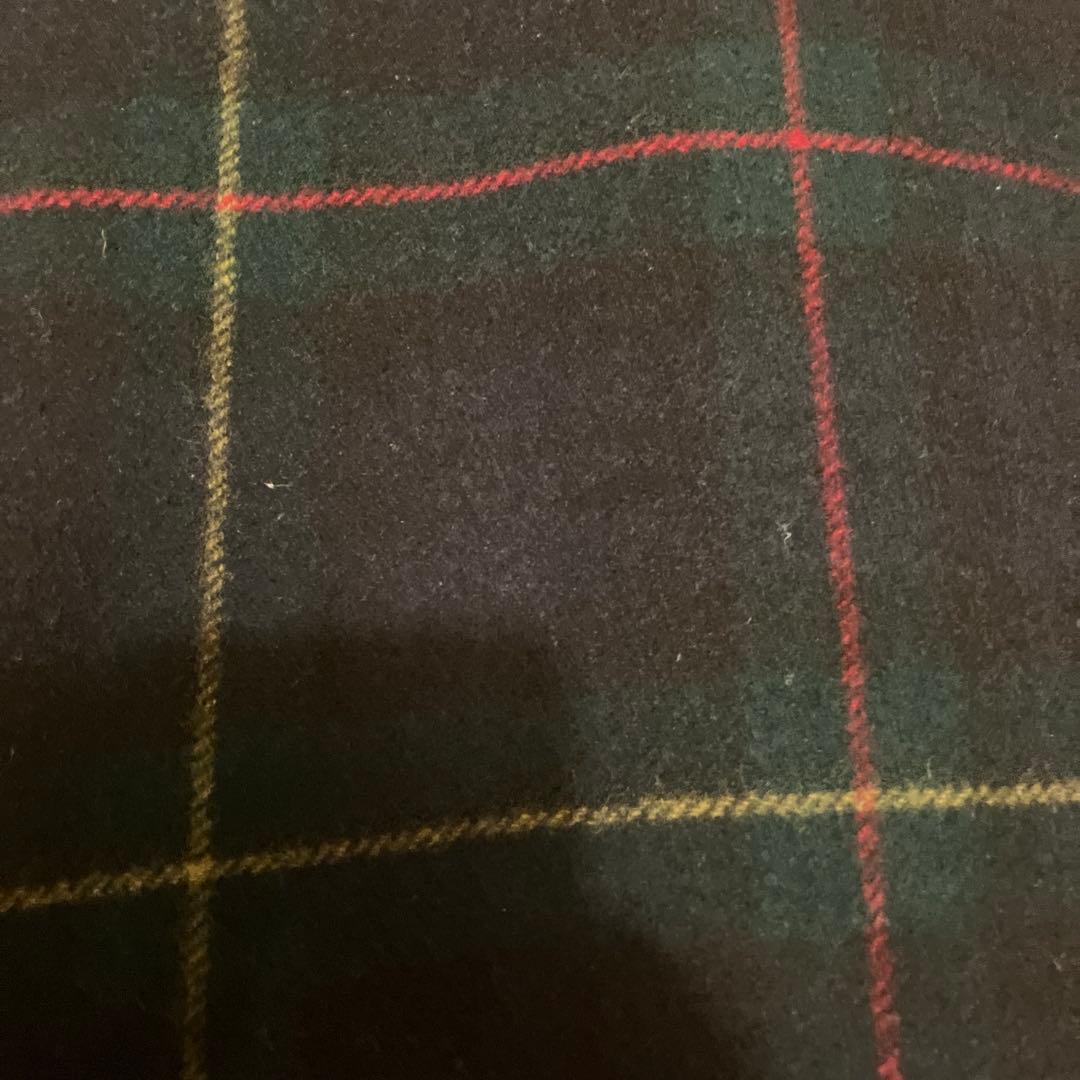 ラルフローレン ダッフルコート タータンチェック S