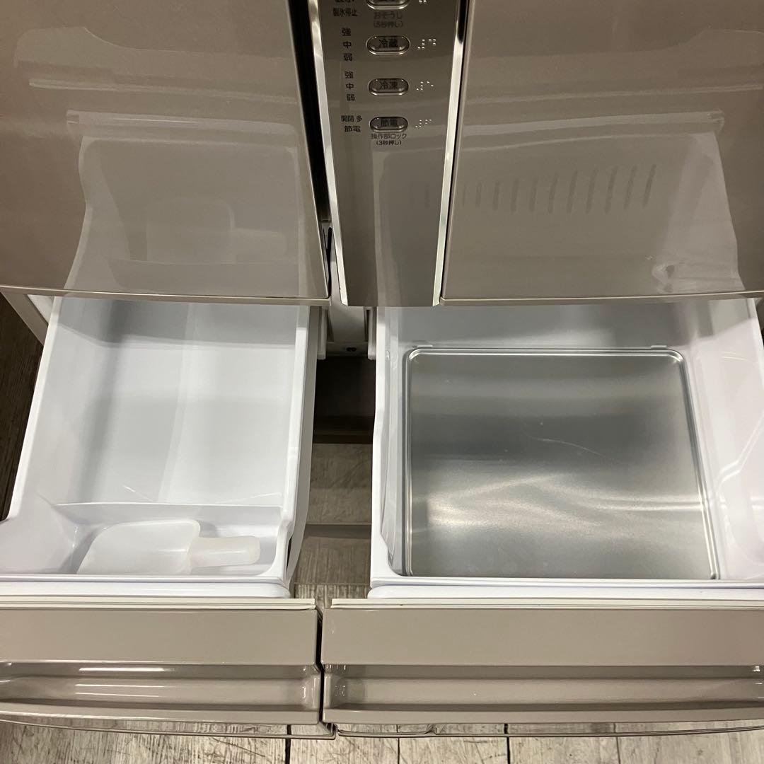 一都三県限定　配送設置無料　冷蔵庫　6ドア　HITACHI 日立　2018年製