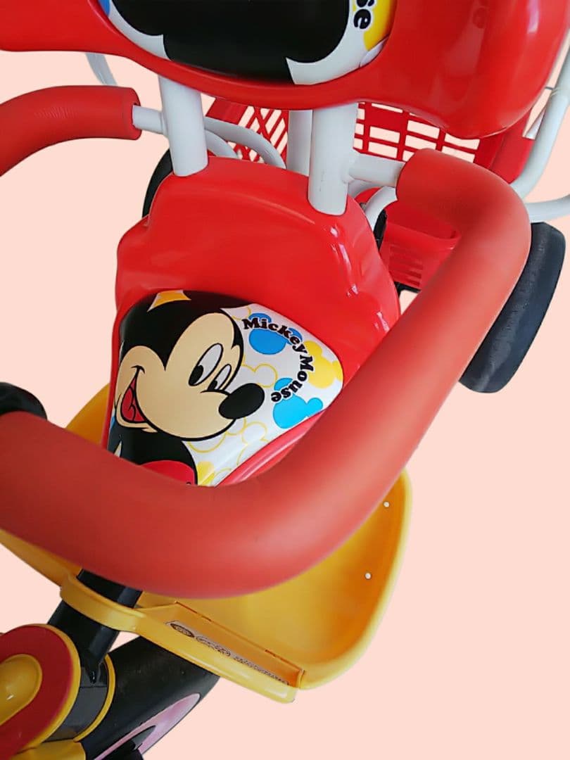 三輪車 アイデス ミッキーマウス ミッキー 赤 レッド