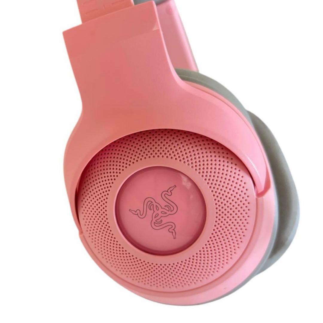 RAZER KRAKEN KITTY V2 ゲーミングヘッドセット ピンク