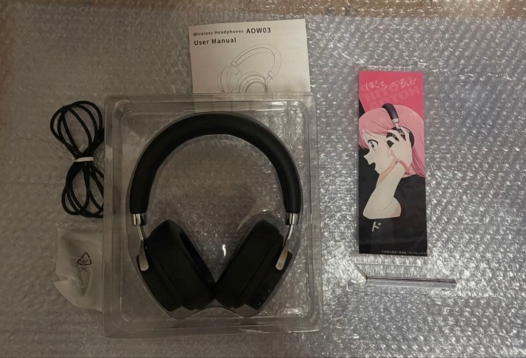 ぼっち・ざ・ろっく！ ヘッドホン 後藤ひとり モデル スタンド ポーチセット