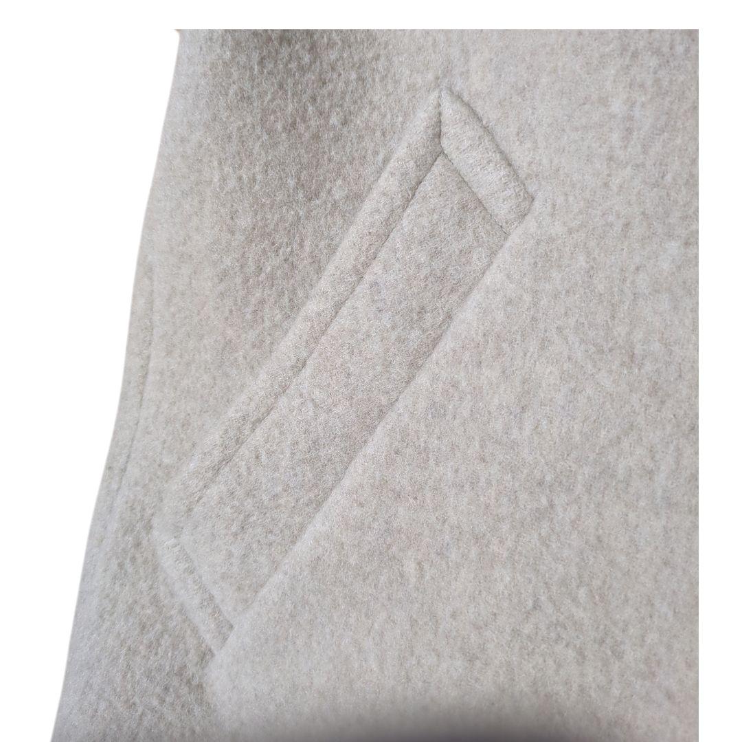 グリーンレーベルリラクシング マンテコ ピュア ショートコート M グレージュ