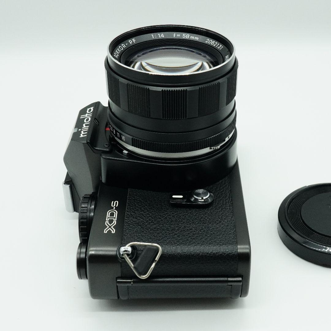 【美品】minolta XD-s AUTO ROKKOR-PF 58/1.4