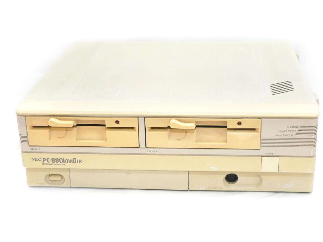 NEC PC-8801mkIISRパソコン フルメンテナンスFDD OK！動作品